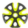 Leki Big Mountain Basket 95mm, Nero/Giallo fluo