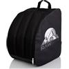 Rawstyle Borsa per scarponi da sci, zaino per stivali rigidi morbidi, modello 2 (nero)