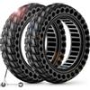 BANGTING 2PCS 60/70-6.5 Pneumatici per Monopattino Elettrico Ruote, 10x2.50-6.5 Gomme Piene, 10x2.5 Pollici Pneumatico per Segway Ninebot Max G2/G30/G30D/G30E/G30E/G30LP/G30D II/G30 Max (Nero)