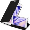 Cadorabo Custodia Libro per Samsung Galaxy A3 2016 in CLASSY NERO - con Vani di Carte, Funzione Stand e Chiusura Magnetica - Portafoglio Cover Case Wallet Book Etui Protezione