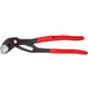 KNIPEX Cobra QuickSet Pinza regolabile di nuova generazione per tubi e dadi in confezione Self-service bonderizzata grigia Rivestiti in, 87 21 250 SB