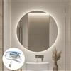 Doukesh Luci da Specchio Dimmabili LED,USB Luci per Specchio da Trucco,Luci Make Up da Specchio,1M LED Striscia Dimmerabili per Specchio Cosmetico,Vetrina,Cucina,3 Modalità Colore,Luminosità Regolabile