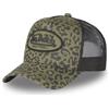 Von Dutch Cappello Uomo e Donna, Trucker Leopard, Verde KA
