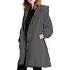MGizo DtiSpectrum Trench Impermeabile da Donna - Giacca Antivento con Cappuccio Monopetto, Soprabito Impermeabile per Esterni, Impermeabile Softshell per Escursioni e Spostamenti