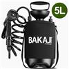 BAKAJI Doccia Multifunzione da Esterno 5L Portatile Tracolla Innaffiatoio Irrigatore