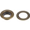 QUARKZMAN 50 Set di Occhielli in Rame con di ametro di Foro di 10mm/2/5 in Tono Bronzo per Tessuti, Pelle, Teli, Abbigliamento