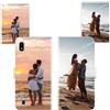 Sunrive Personalizzate Pelle Cover compatibile con Samsung Galaxy A10 personalizzabile con Foto Testi Frase Logo e Grafiche Personalizzata, cordino per cellulare universale