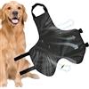 Deno Fascia per la pancia in tessuto per cani, Pannolino per pipì traspirante per cani maschi, Involucri per cani, pannolini per pipì maschio, impermeabili per cani di taglia a e grande, interni o Deno