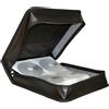 MediaRange Custodia Nera BORSA Box DJ Wallet per 500 DVD BD o CD BOX96