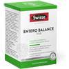 SWISSE Entero Balance Task Viaggio - Integratori con Probiotici e Vitamine, Integratore Alimentare con Lactobacillus e Bifidobacterium per Equilibrio Flora Intestinale, 10 Bustine, Made in Italy