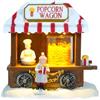 Scena Natalizia Con Movimento Suoni E Luci – Villaggio In Miniatura In Pacco Regalo, Decorazione Da Tavolo 20x19x15 Cm, Ideale Regalo