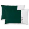 osama home PANTONE - Federe Cuscino Letto 50x80 Cotone 100% Certificato OekoTex, Copricuscino Letto, 2 Pezzi, Fresco Traspirante - Federa Cuscino con Patella di 20cm, Biancheria da Letto Morbida e Lavabile 40°C