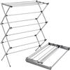 Honey Can Do Stendibiancheria pieghevole oversize DRY-09066 Argento, 22,7 kg