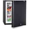 Smad Frigorifero 12V, Frigo Camper 12V 220V, Silenzioso, 30 litri, Frigobar per Auto, Ufficio, Camera, Hotel, Nero