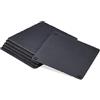 Generico Aurora Store 6 Piatti Piani Rettangolare Ardesia varie dimensioni Nero Pietra Naturale da Sushi Ristorante Cucina Vassoio Tagliere Portata 12x23