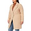 United Colors of Benetton Cappotto 2DK65K384, Incense 393, 46 Donna