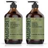 MagiForet Shampoo anti-dandruff & Scalp Treatment + Conditioner Set For Dry, Flaky Scalps, Help Clear Flakes, Leave Dry, Itchy Scalps Feeling Soothed