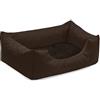 BedDog® Letto per Cane/Gatto Cuccia Mimi S Fino a XXXL, 26 Colori a Scelta, Cuscino, Divano, Cestino per Cane, Marrone S