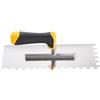 Hardy Working Tools Spatola dentata 12x28 cm in acciaio inossidabile. Frattone con denti da 12 mm, ideale per la posa di piastrelle di medie dimensioni e lavori di lisciatura.