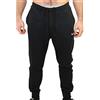 Nike Swoosh Taped Pantaloni, Uomo, Black/Black/White, 2XL