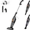 Deerma DEM-DX115C Aspirapolvere Senza Sacco 2 in 1, Ultraleggera con Filtro HEPA, 600W, Serbatoio da 1,2L, Ideale per Pavimenti Duri, Tappeti e Peli di Animali