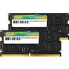 Silicon Power DDR5 64GB (2x32GB) 4800MHz (PC5-38400) 262-pin CL40 1.1V SODIMM Non-ECC Laptop RAM Computer Memory SU064GBSVU480F22AB