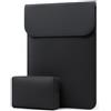 HYZUO 15-16 Pollici Custodia per Laptop per MacBook Pro, Nero