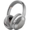Teufel REAL BLUE PRO Cuffie Over-Ear Wireless Bluetooth con Cancellazione Attiva del Rumore ANC, con una lunga durata della batteria (56 ore) e Ricarica rapida, Personalizzazione Mimi Sound - grigio