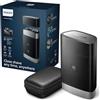 Philips Rasoio portatile, rasoio elettrico a secco e umido, sistema di lame ComfortCut, testine flottanti 3D, design compatto, batteria potente, modello PQ888/06