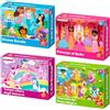 QUOKKA Puzzle Bambini 3 4 Anni - 4x30 Pezzi Puzzle Principesse - Sirene Principesse Unicorni e Fanciulle del Prato Gioco Bimba 2 Anni - Giocattoli Regalo Educativo Bimba dai 2 ai 6