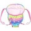 MAXQUU 1 portabottiglie per bambini, giocattolo in peluche, tracolla doppia regolabile, pratico accessorio per bambola, trasportino giocattolo per bambini, regalo di compleanno per ragazze. (rosa)