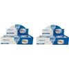 Vogliargentina Alfajores Mardel con Dulce De Leche e Cioccolato Bianco - Deliziosi dolcetti argentini, morbidi e gustosi. Confezione con 2 pack contenenti 6 Scatole da 24 Unità.