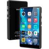 SWOFY Lettore musicale da 80GB,lettore MP3 e MP4 con Bluetoothe WiFi con touchscreen IPS da 4pollici, lettore audio digitale, lettore Spotify M503 Pro con Amazon Music, Audible, Browser cromato (Nero)