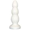 AMAZBEE Perle anali enormi per l'allenamento alla dilatazione anale Plugs anali in silicone liquido con forti ventose Dildos a cono per donne e uomini (M)