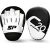 Starpro Colpitori da Boxe Ricurvi in Pelle Sintetica. Coppia Scudo Pads per Allenamento Boxe, MMA, Kick Boxing, Arti Marziali, Muay Thai. Colore Nero. Taglia Unica
