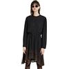 Desigual 20WWVW502000XL Vestito, Black, XS Donna