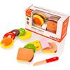 Viga Toys - 50834 - impilabile Cube Puzzle - Animali Selvatici - 9PCS
