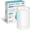 TP-Link Router 4G+ Mesh AX3000Mbps, Wi-Fi 6 Dual Band, Velocità 4G+ Cat 6, Slot per Scheda SIM Nano, 3 Porte Gigabit, Mesh, HomeShield, Compatible con Alexa, Deco X50-4G(1-Pack)