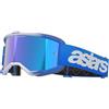 Alpinestars mascherina Vision 5 Blaze Goggle - 7271 Blue mirrored Blue