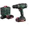 PSIDE Parkside® Set di avvitatore a batteria 20 V 2 in 1 PABS 20 Li G8, con 2 batterie, caricabatterie, set di accessori, avvitatore a batteria