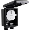 Smartwares Plug & Connect Interruttore da incasso per esterno con scatola di derivazione - 1 canale - Controllo dell'illuminazione esterna - Fino a 1000 W - Portata wireless fino a 30 m - SH4-90451