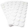 Adsamm® / 120 x feltrini autoadesivi/Bianco/ø 28 mm/Rotondo/piedini per mobili in feltro da 3.5 mm di spessore/pad protettivi per arredi