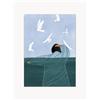 Poster and Frame Poster Seaside -