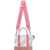 Fritzi aus Preussen Hello Kitty Fritzi Izzy09-Tela a Strisce, Colore: Blu Ghiaccio, Cross Donna, Einheitsgröße