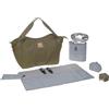Lässig Lässig Borsa Per Pannolini/Green Label Twin Bag Triangle Olive - 1360 g
