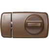 Abus 532689 7010 B - Serratura supplementare per porta con manopola interna, colore: Marrone