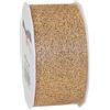 Präsent - Nastro di Pizzo Metallizzato Oro Rotolo 20 m Larghezza 40 mm