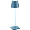ZAFFERANO LAMPADA DA TAVOLO POLDINA PRO BLU AVIO