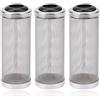 Seully 3 Pezzi Protezione per Filtro dell'acquario, Filtro a Rete per Maglie per Acquario, Filtro di Aspirazione per Gamberetti, Impedisce ai Pesci di Essere Risucchiati nel Filtro, 16 mm