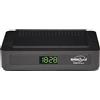 Digiquest Decoder Digitale Terrestre, DVB-T2, G23 Mediaplayer con doppio telecomando, Nero